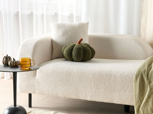 Dekokissen Bouclé Dunkelgrün MUNCHKIN 28 x 28 cm