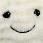 Kinderkissen Mond 21 x 40 cm Weiss MOONLIGHTER