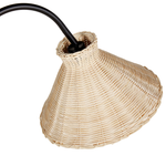 Stehlampe KERIAN Rattan Naturfarben