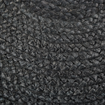 Pouf Jute schwarz ⌀ 50 cm TIFELT