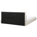 Bett mit Lattenrost Stoff VINAY 180 x 200 cm Beige
