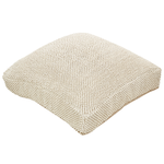 Bodenkissen JOARA Baumwolle Beige