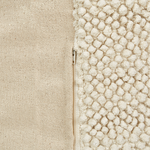 Bodenkissen JOARA Baumwolle Beige