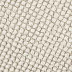 Pouf Baumwolle hellbeige 45 x 45 x 45 cm JOARA