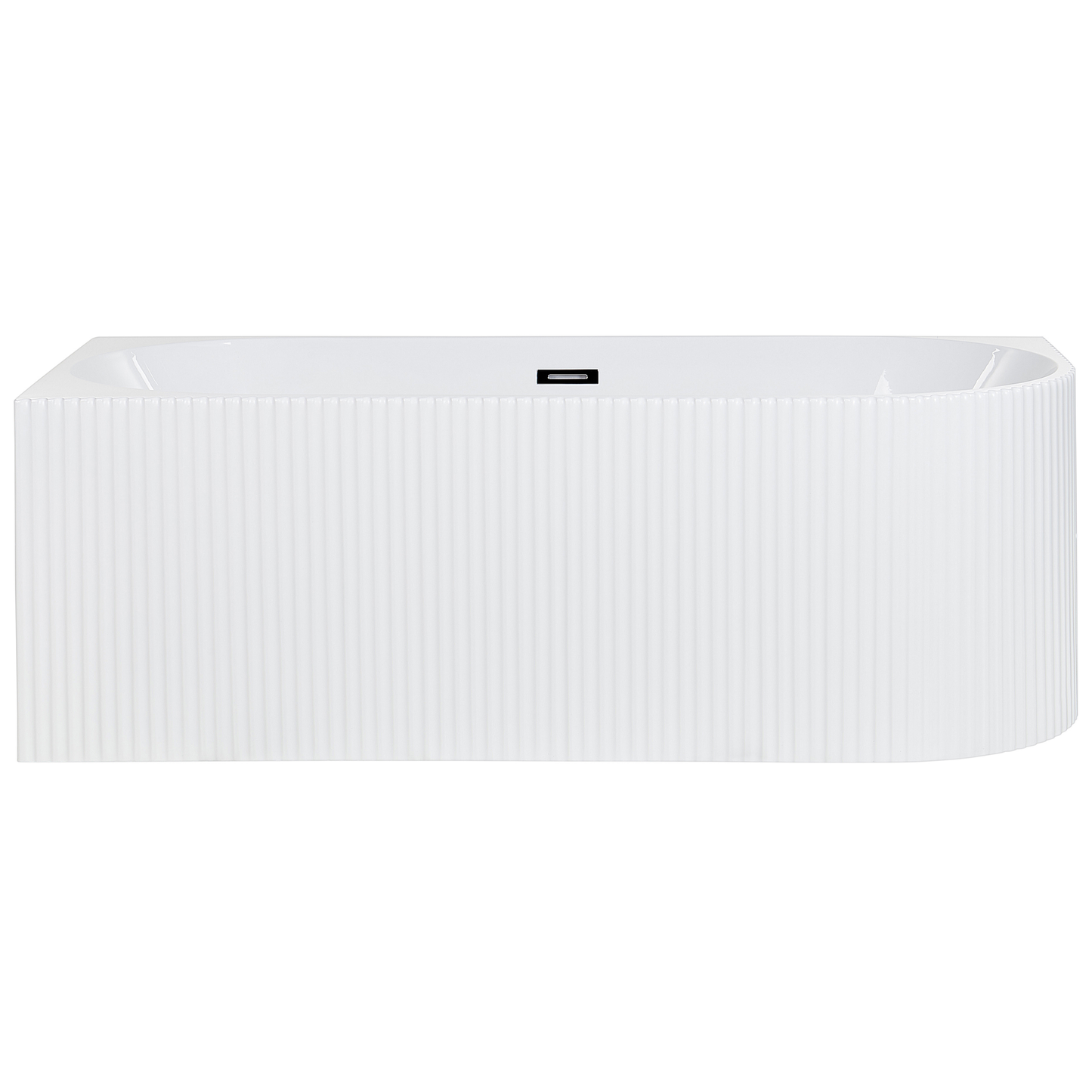 Eckbadewanne rechts 169 x 80 cm weiss GOCTA