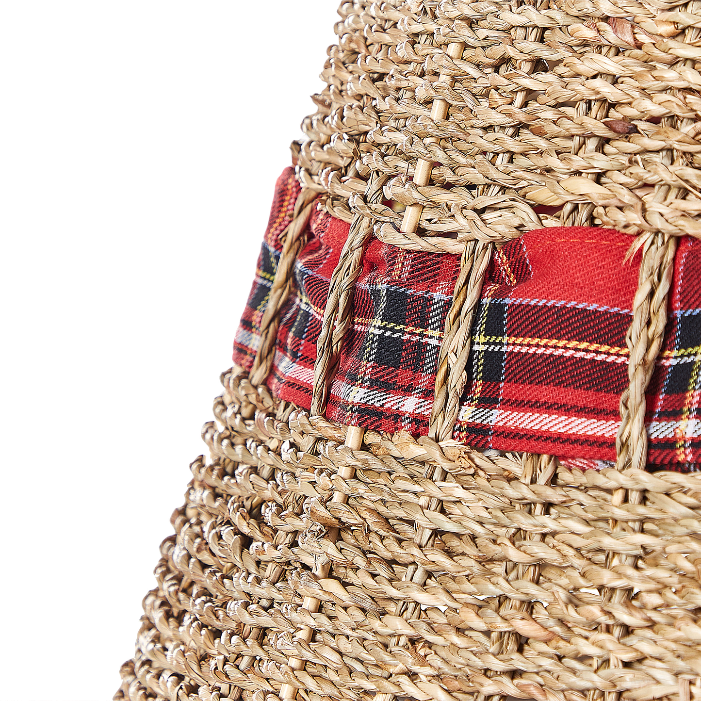 Weihnachtsbaumkragen MARCHE Naturfarben 45 cm Seegras