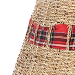 Weihnachtsbaumkragen MARCHE Naturfarben 45 cm Seegras