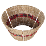 Weihnachtsbaumkragen MARCHE Naturfarben 50 cm Seegras