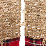 Weihnachtsbaumkragen MARCHE Naturfarben 50 cm Seegras