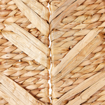 Weihnachtsbaumkragen SAPIN Naturfarben 45 cm Wasserhyazinthe