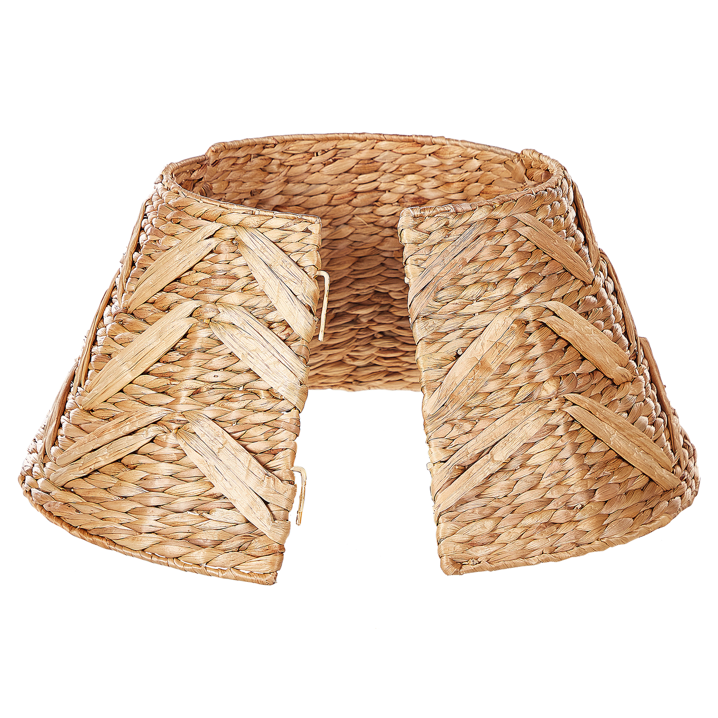 Weihnachtsbaumkragen SAPIN Naturfarben 50 cm Wasserhyazinthe