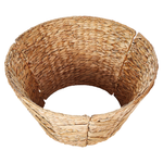 Weihnachtsbaumkragen SAPIN Naturfarben 50 cm Wasserhyazinthe