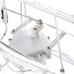 Outdoor Weihnachtsbeleuchtung LED weiss Rentier mit beweglichem Kopf 94 cm INNNES