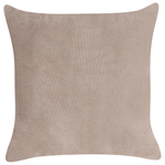 Chaiselongue Samtstoff taupe linksseitig CHAUMONT