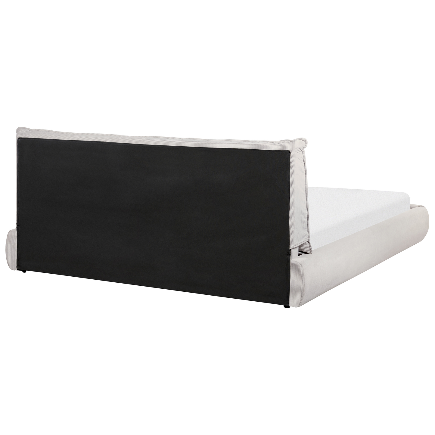 Wasserbett Cord VINAY 180 x 200 cm Hellbeige