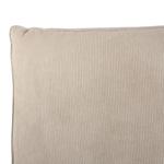 Wasserbett Cord VINAY 160 x 200 cm Taupe
