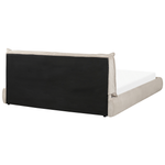 Wasserbett Cord VINAY 180 x 200 cm Taupe