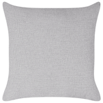 Chaiselongue Leinenoptik hellgrau mit Bettkasten linksseitig MERI II