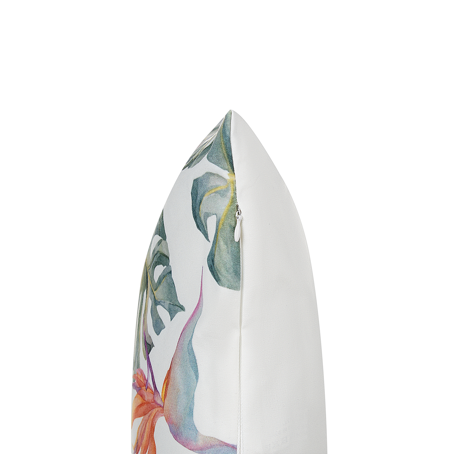 Gartenkissen 2er Set TORRAZZO Pflanzenmuster 45 x 45 cm Bunt