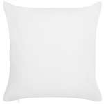 Gartenkissen 2er Set VALLORIA Blumenmuster 45 x 45 cm Blau