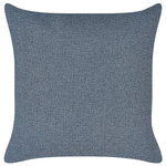 Chaiselongue Leinenoptik dunkelblau mit Bettkasten linksseitig MERI II