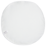 Gartenkissen 2er Set TORBORA Pflanzenmuster 40 x 40 cm Weiss Blau