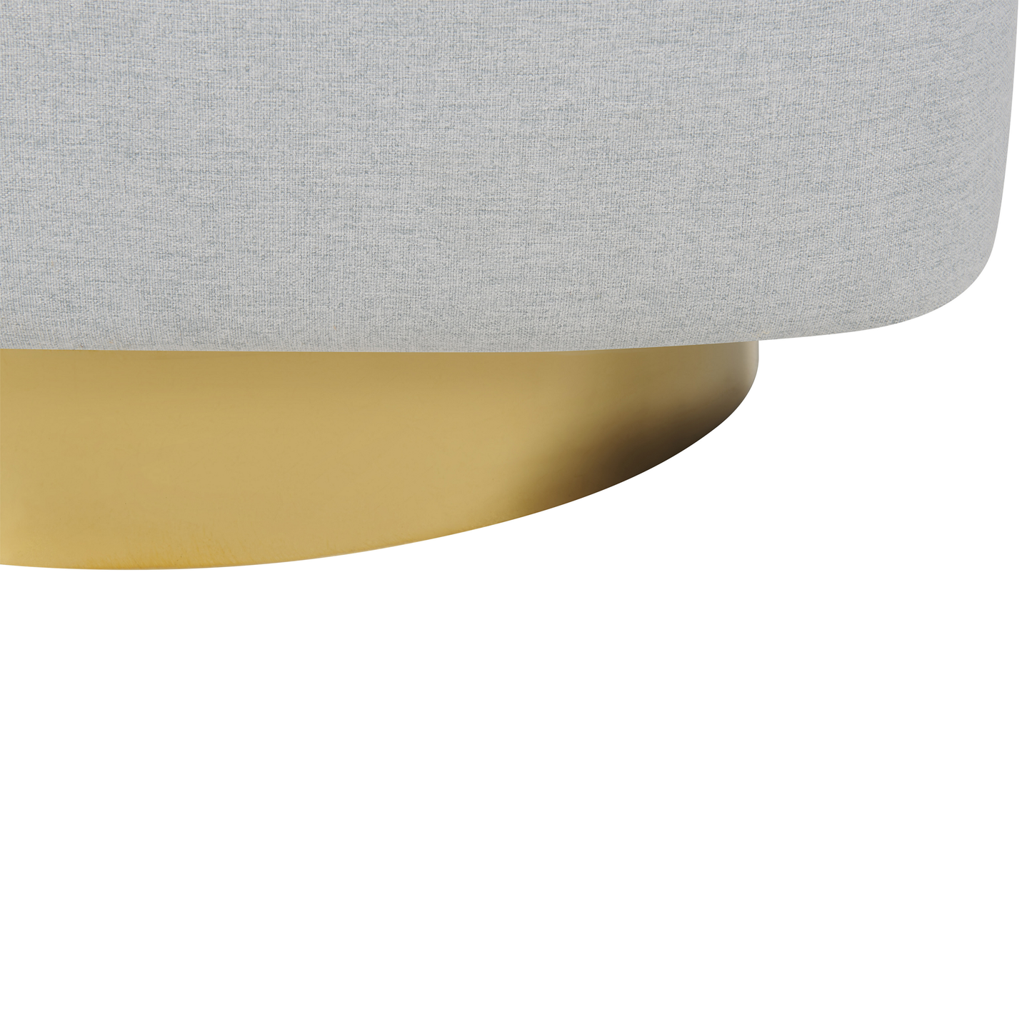 Drehsessel LAVIK Stoff Hellgrau