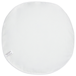 Gartenkissen 2er Set MOLTEDO Streifenmuster 40 x 40 cm Weiss