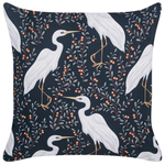 Gartenkissen 2er Set PIANAZZO Tiermuster 45 x 45 cm Schwarz
