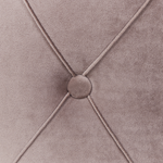 Pouf mit Stauraum Samtstoff taupe 2er Set PUEBLO