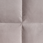 Chaiselongue taupe rechtsseitig LORMONT