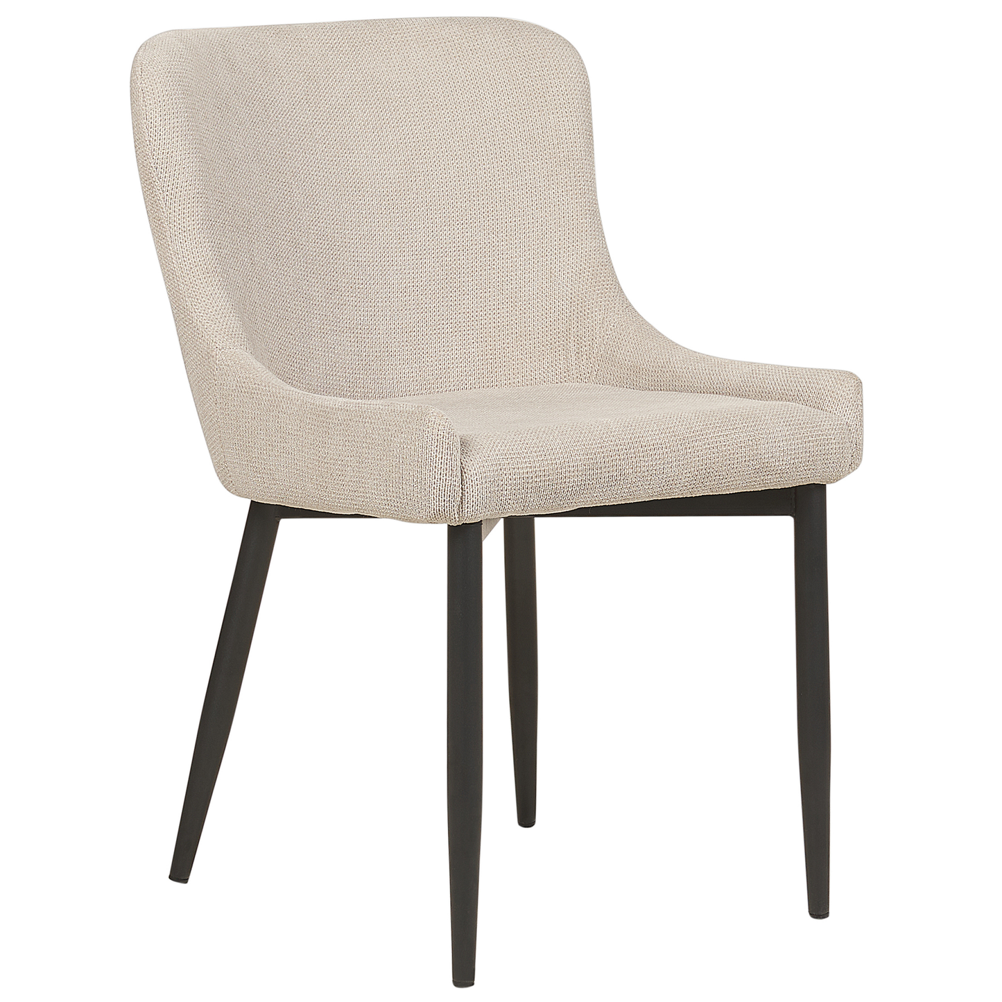 Esszimmerstuhl 2er Set EVERLY Hellbeige