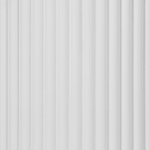 Beistelltisch Lamellen-Optik weiss rund ⌀ 40 cm OLLIE