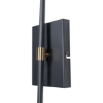Wandlampe MELAWI verstellbar Metall Weiss