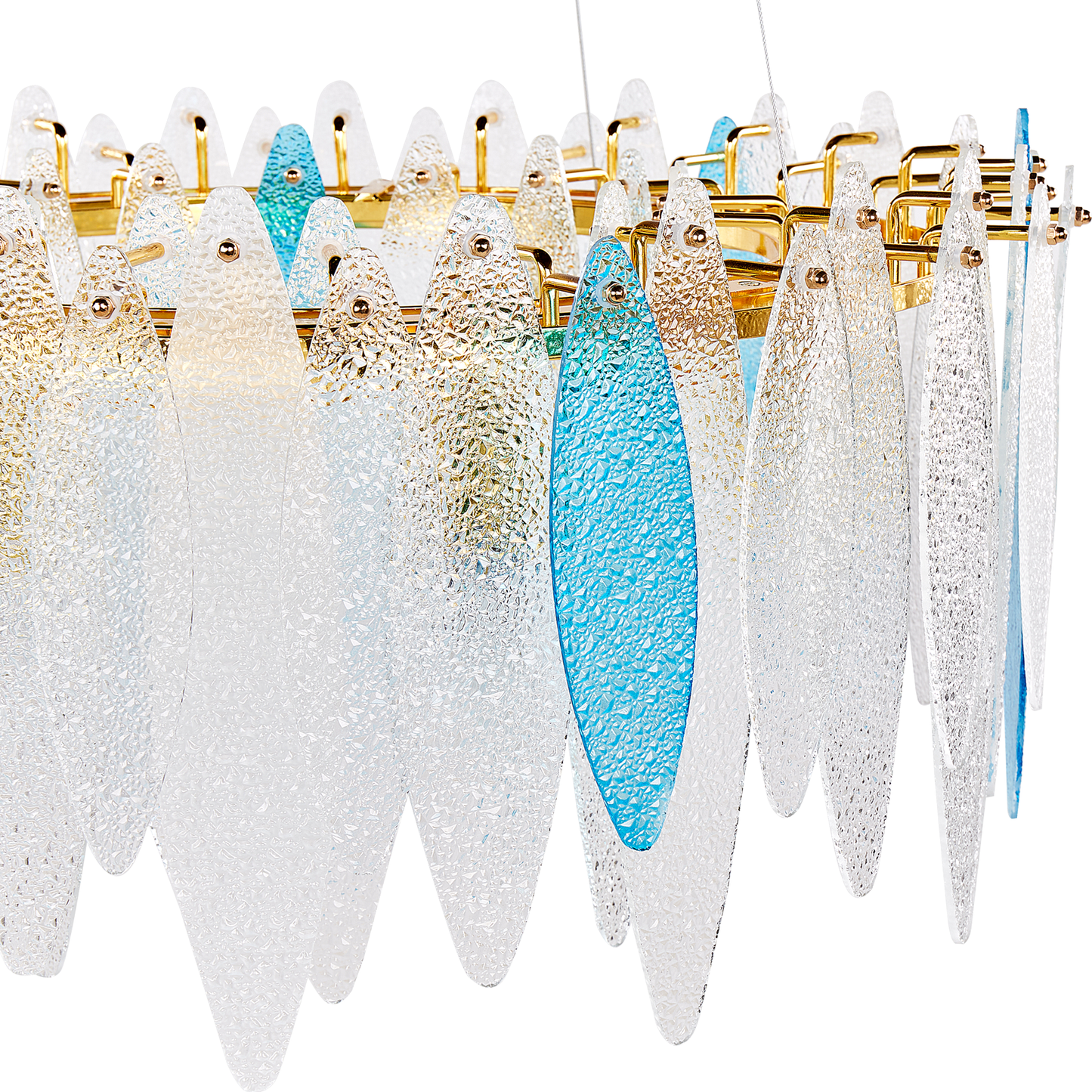 Kronleuchter MALACCA Glas Bunt