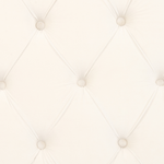 Polsterbett Samtstoff cremeweiss Lattenrost 140 x 200 cm LUBBON