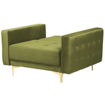 Sessel ABERDEEN Samtstoff Grün