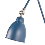 Wandlampe MISSISSIPPI verstellbar Metall Dunkelblau