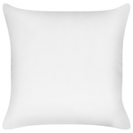 Kissen 2er Set TRIGLAV Niedrig Polyester 80 x 80 cm Weiss