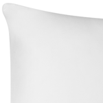 Kissen 2er Set TRIGLAV Niedrig Polyester 80 x 80 cm Weiss