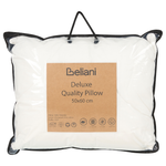 Kissen 2er Set TRIGLAV Hoch Polyester 50 x 60 cm Weiss