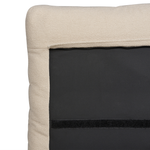 Bett mit Lattenrost Bouclé MELLE 160 x 200 cm Beige