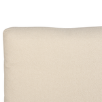 Bett mit Lattenrost Bouclé MELLE 180 x 200 cm Beige