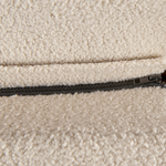 Bett mit Lattenrost Bouclé MELLE 180 x 200 cm Beige