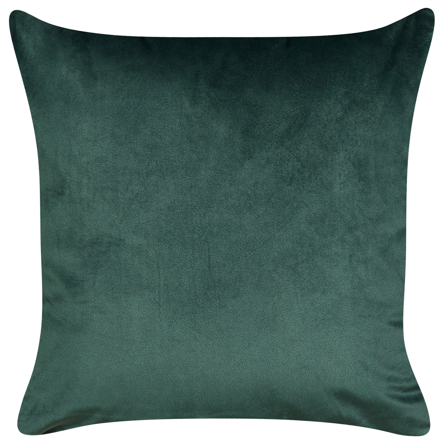 Dekokissen 2er Set BICOCCA Samtstoff 45 x 45 cm Dunkelgrün Weihnachtsmotiv