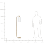 Stehlampe LIBERIA Metall Kupfer