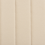 Bett mit Lattenrost Bouclé VILLETTE 140 x 200 cm Beige