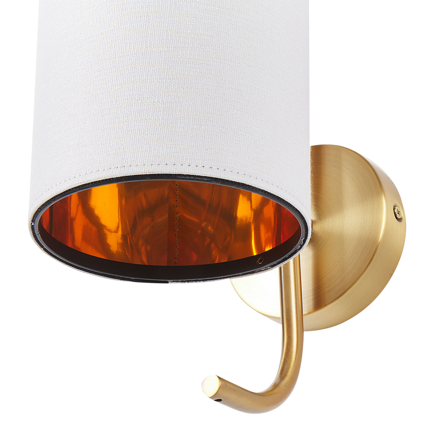 Wandlampe LIBERIA Metall Kupfer