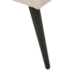 Nachttisch mit 1 Schublade FLAYAT Bouclé Beige