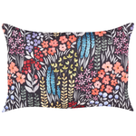 Gartenkissen 2er Set CASTELARO Blumenmuster 40 x 60 cm Bunt
